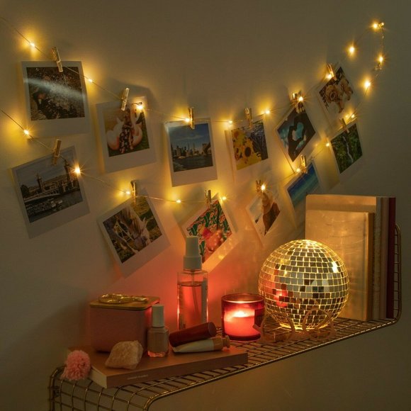 NEW with TAGS Photo Clip String Lights PLUS additional string of fairy lights - Picture 2 of 8